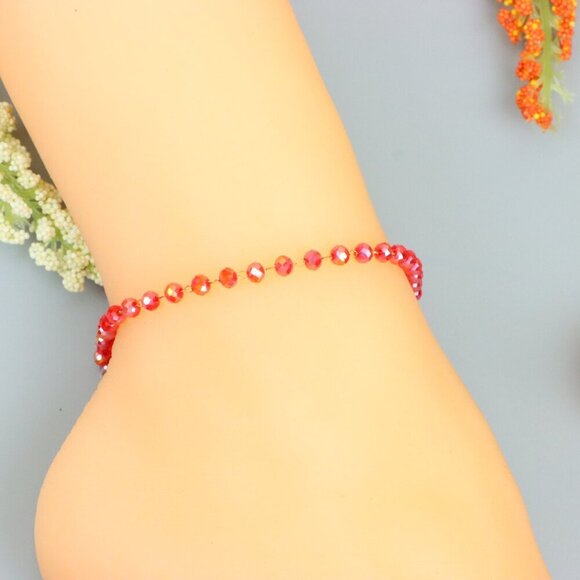 "Handmade Anklet – A Stylish Choice for Women, Thoughtful Gift Idea, EVCH1184 - Picture 8 of 8